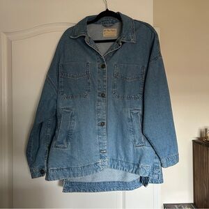 Free People Madison City Denim Jacket